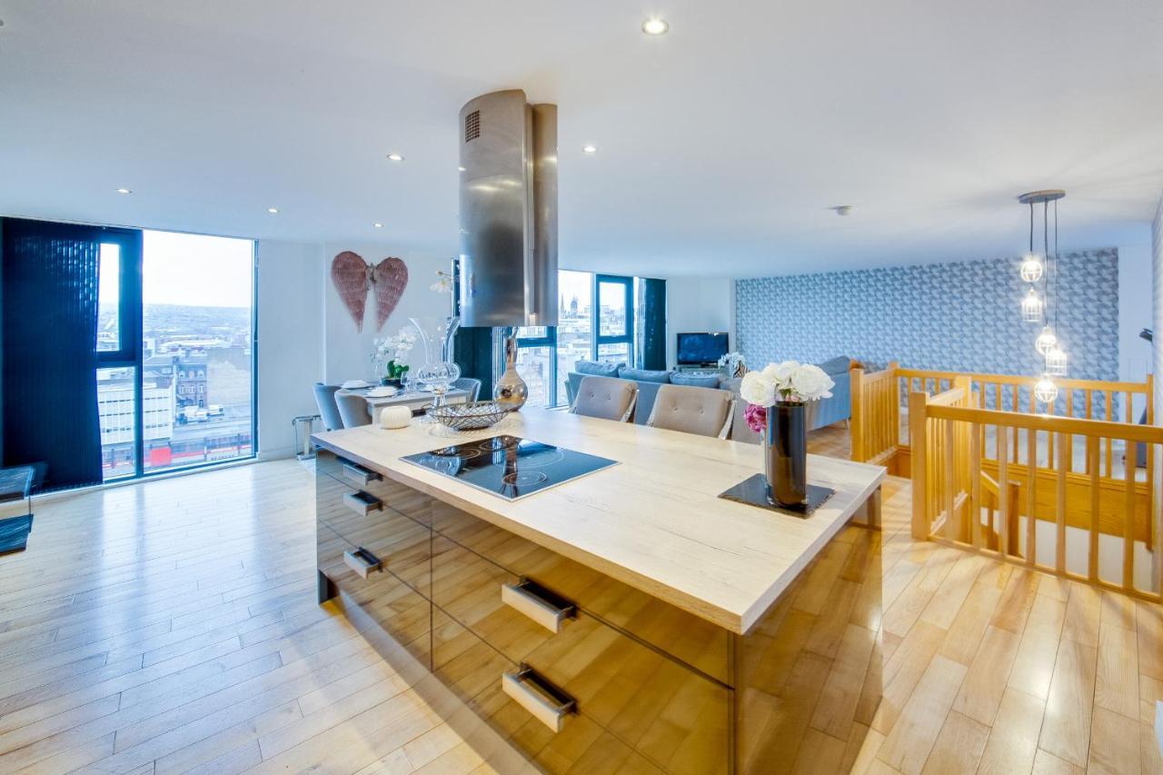 Spacious 3-Bed Penthouse With City Sky Line Views Sheffield Exteriér fotografie