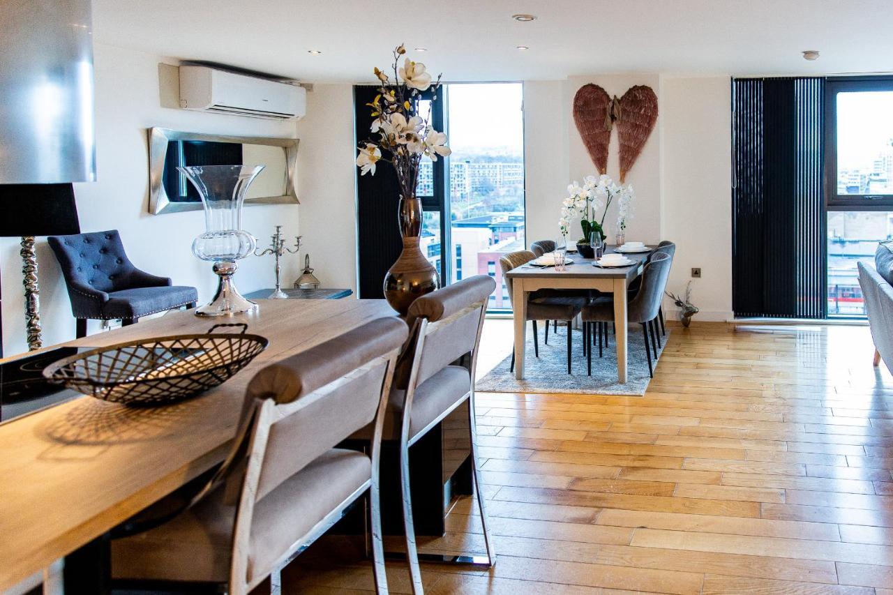 Spacious 3-Bed Penthouse With City Sky Line Views Sheffield Exteriér fotografie